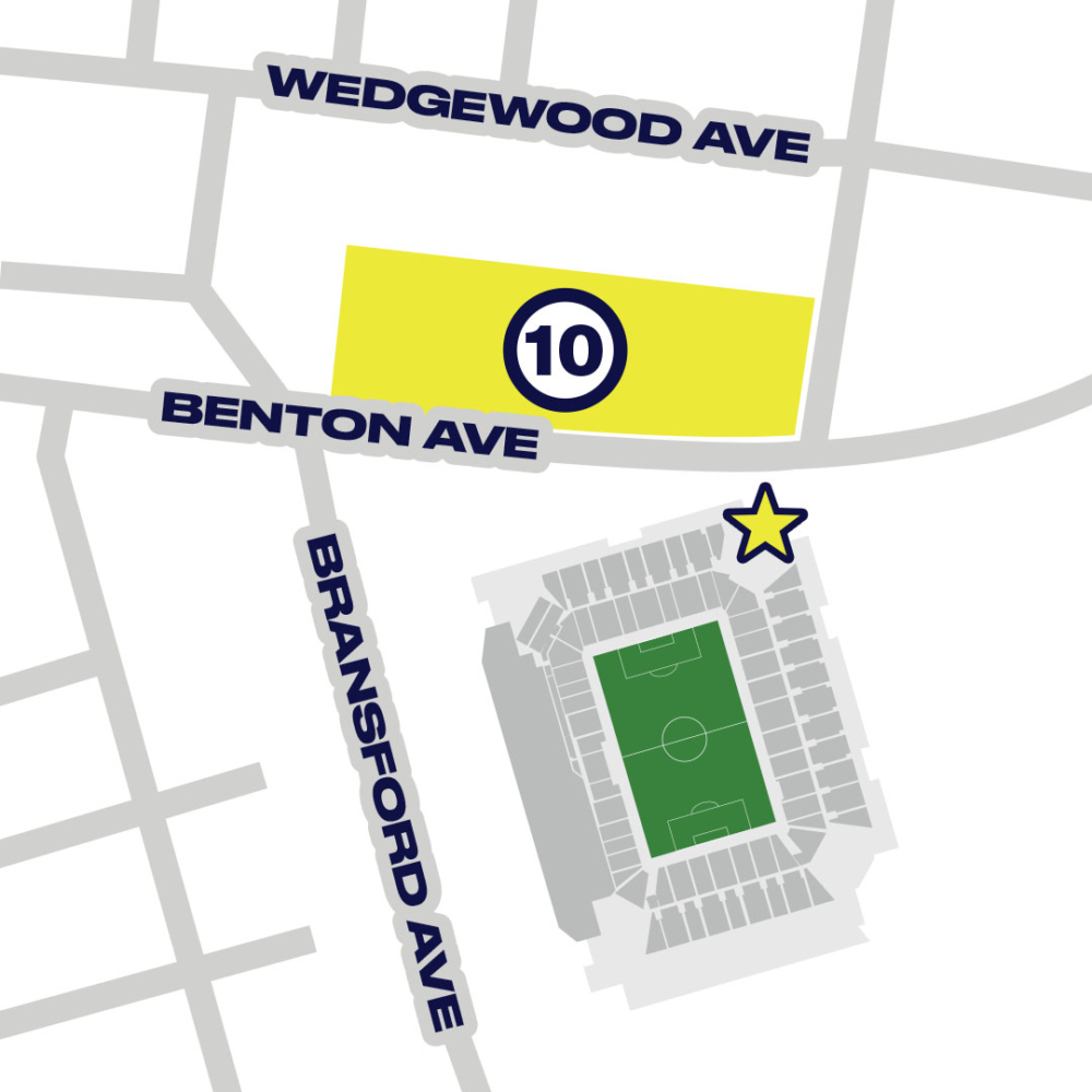 Team Store Parking Map 2024