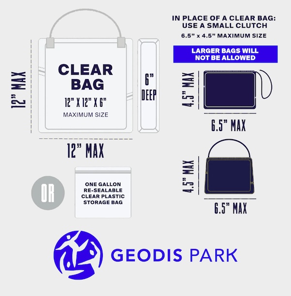 Clear bag policy examples