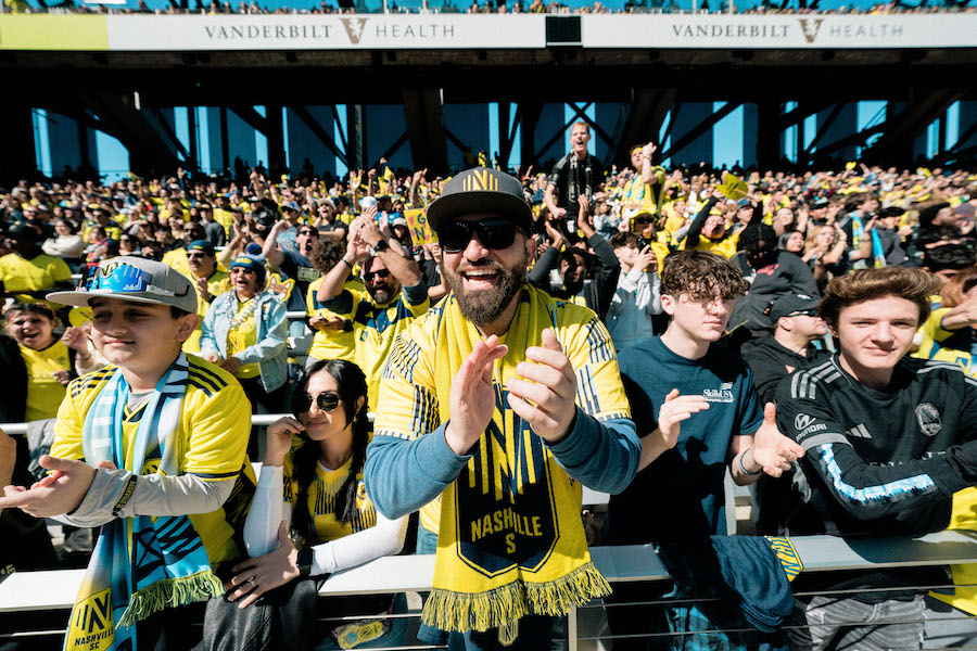 stadium fans cheering tours